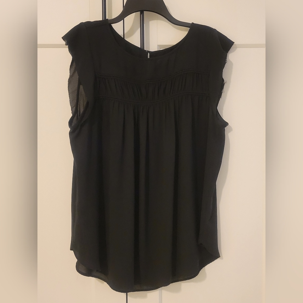 Black Loft blouse